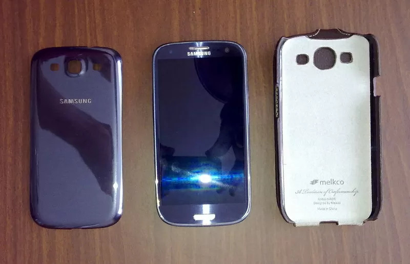 Cмартфон Samsung Galaxy S III 16GB [i9300]. Цвет Pebble Blue.